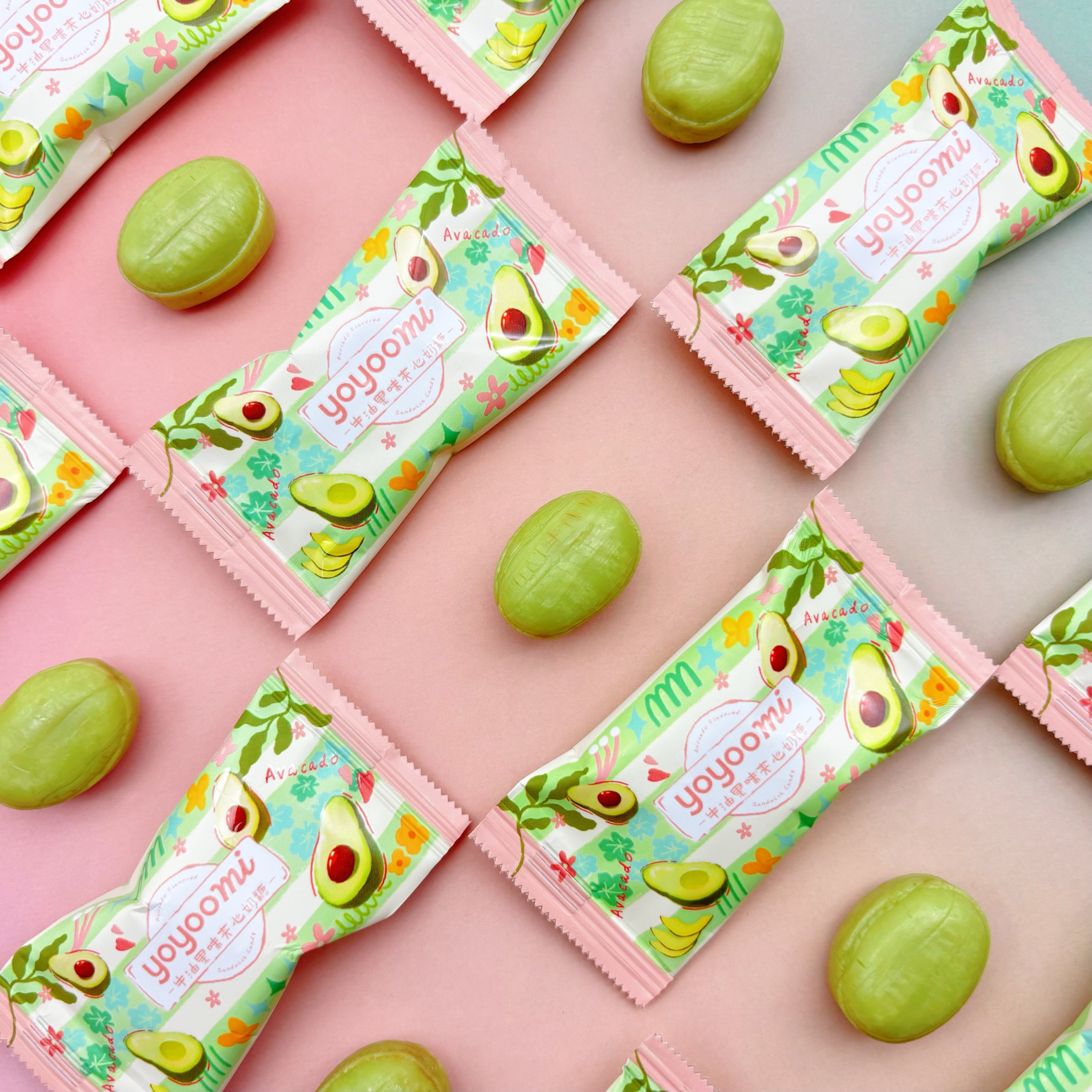 YOYOOMI牛油果味夹心奶糖硬糖结婚喜糖高颜值婚糖休闲小零食糖果,零食/坚果/特产,喜糖,淘宝优惠券,粉丝福利购,淘宝优惠卷