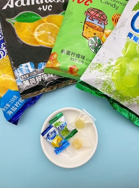 ADM多口味海盐蜂蜜柠檬青提葡萄果汁硬糖前台招待糖零食糖果批发