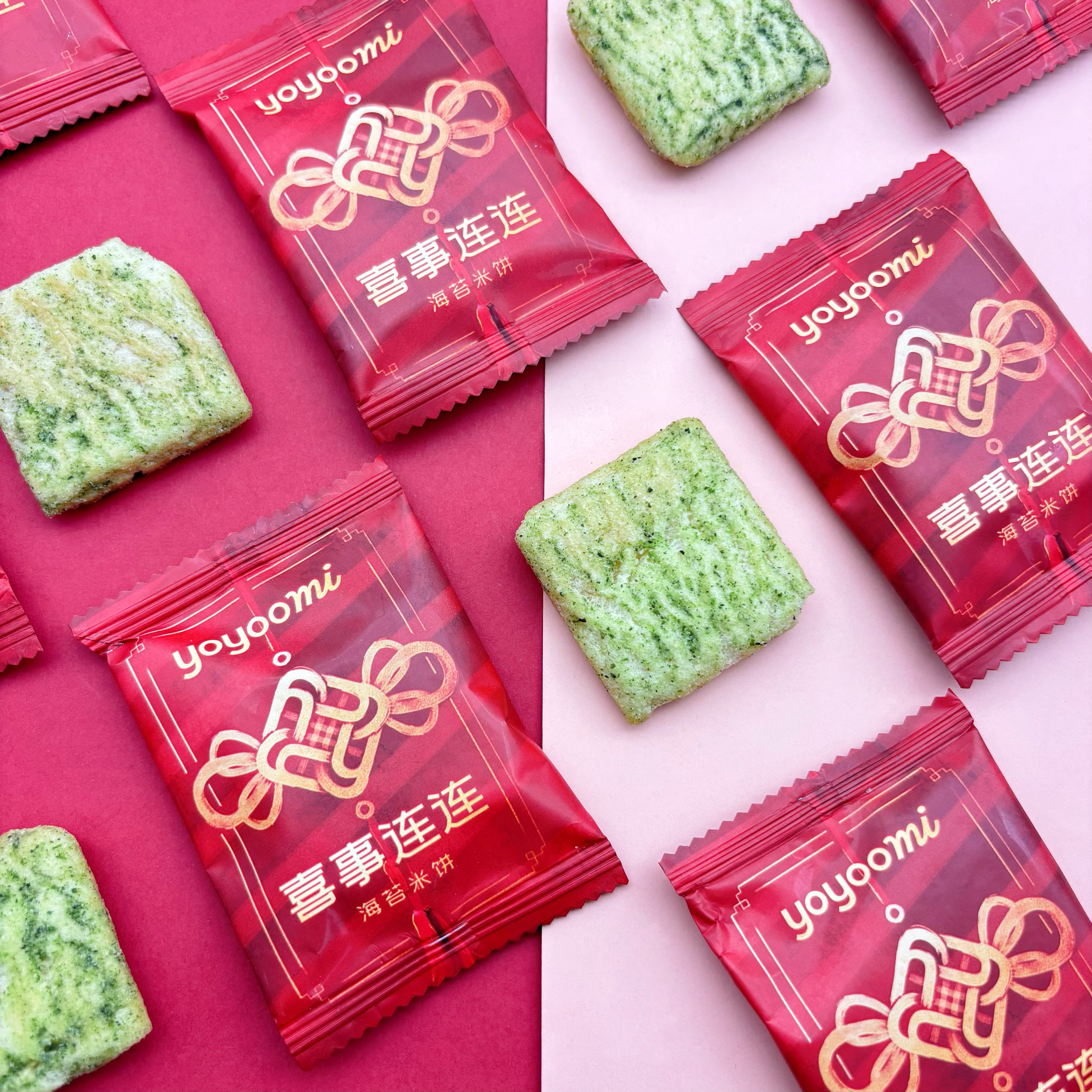 YOYOOMI喜事连连海苔味米饼