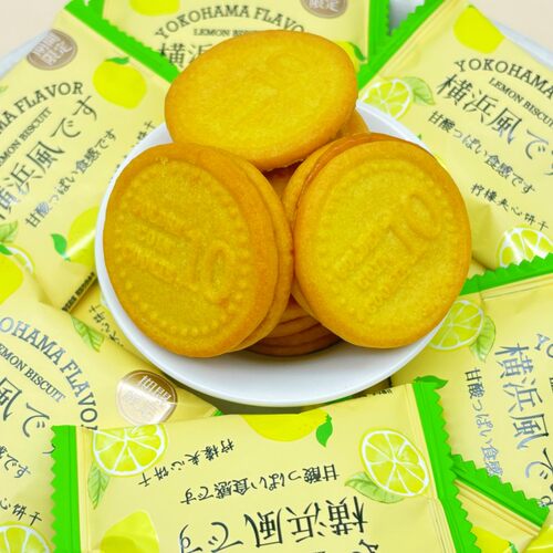 柠檬味水果味夹心饼干