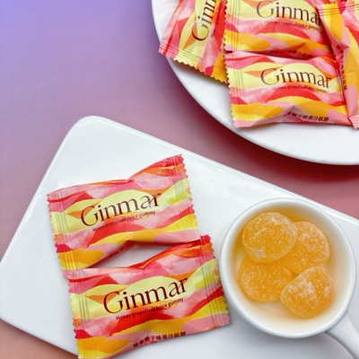 GINMAR金玛蜂蜜柚子味果汁软糖
