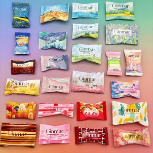 GINMAR金玛全系列混合味糖果结婚喜糖婚糖高颜值散装糖果休闲零食