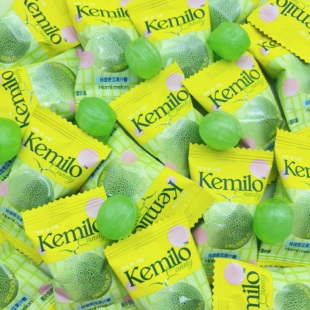 KEMILO哈蜜瓜味水果糖硬糖网红散装喜糖婚糖休闲小零食招待糖果