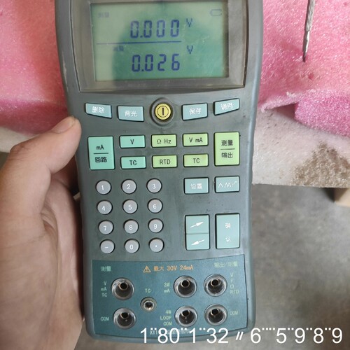 浙大中控 X119过程校验仪，带测试线，成色好，功能精