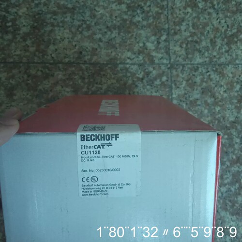 BECKHOFF模块CU1128 正品