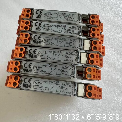 正品魏德米勒隔离器WTS4 PT100/3 843215 现