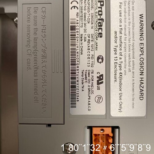 Pro-face触摸屏AGP3600-T1-