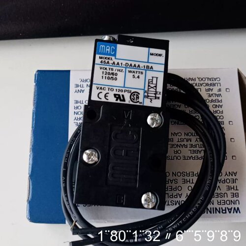 MAC电磁阀45A-AA1-DAAA-1BA，进