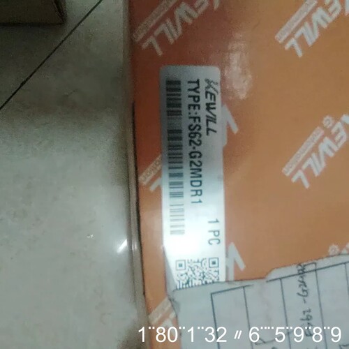 科威尔KEWILL开关，型号FS62-G2MDR1，