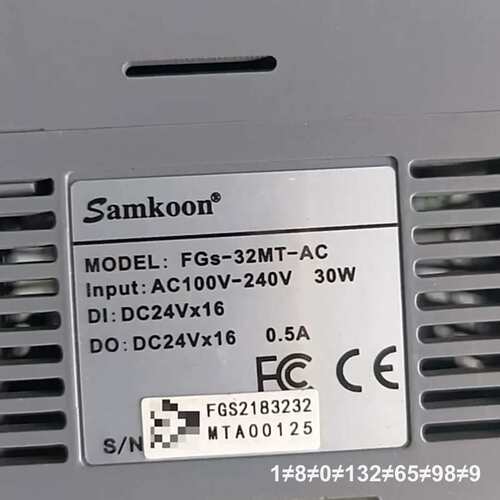 Samkoon显控PLC FGS-32MT-AC，件，成议价