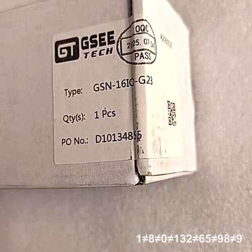 GSEE吉诺 GSN-16IO-G23 GSN-16议价