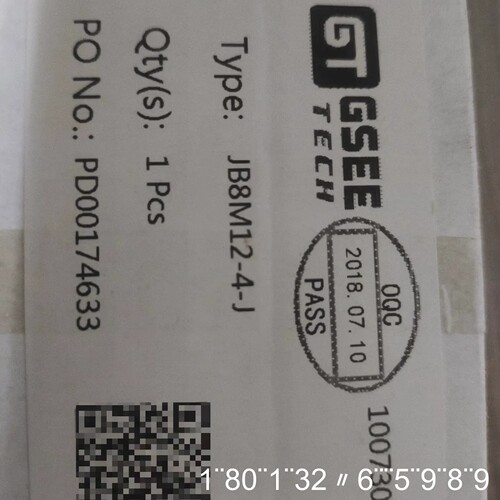 GSEE吉诺分线模块 JB8M12-4P-J，，正品
