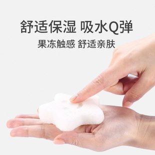 新生儿棉沐浴宝宝家用扑扑洗澡搓澡神器魔芋洗脸扑儿童棉海绵