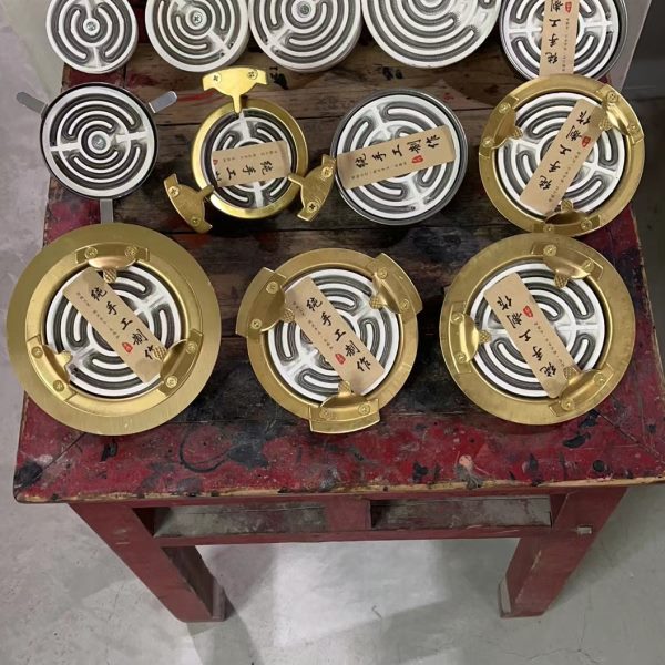 炭碳罐芯电铜炉罐茶道60瓦茶电炉副榜炉两用炉改炭炉茶炉0电套件
