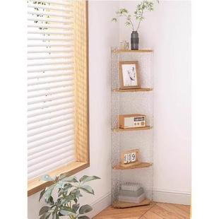 亚克力三角置物架墙角厨房转角客厅卧室免打孔落地多层收纳d