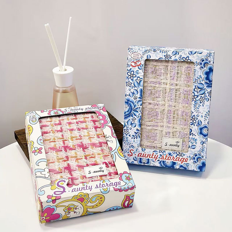 小香风黄金首饰收纳包