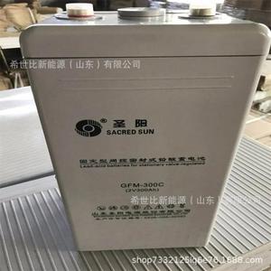 圣阳蓄电池GFM-300C光伏发电2V300AH电力工程直流系统铅酸电池