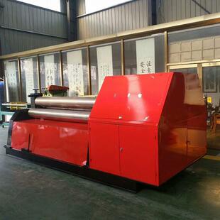 卷板机现货供应三辊四辊卷板机厂家淄博金泽供应卧式跨境优惠