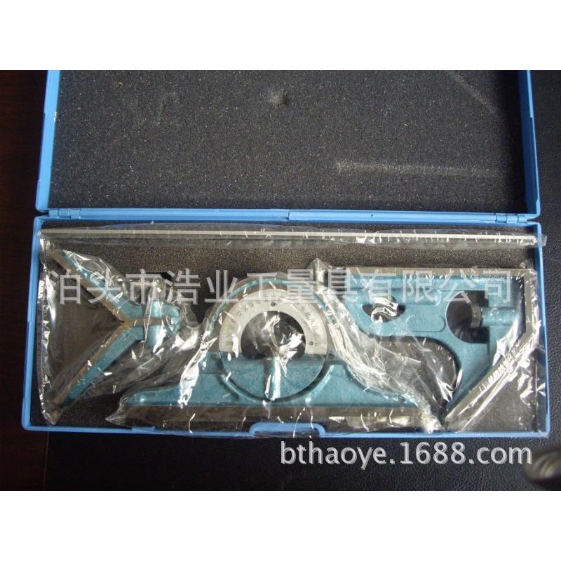 组合角度尺0-180度 角度尺 180度量角器 木工角尺 组合角度尺