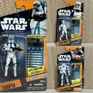 现货星球大战孩之宝老货盒损 传奇传说暴风兵Fett 克隆兵克隆人