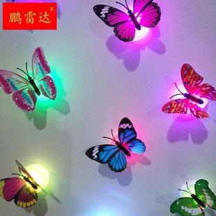 手机装饰贴来电闪灯提p醒器信号感应灯挂件贴七彩闪光美观手机用