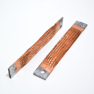 全铜导电带CJ12-100A150A250A400A600A接触器软连接地线带编织带