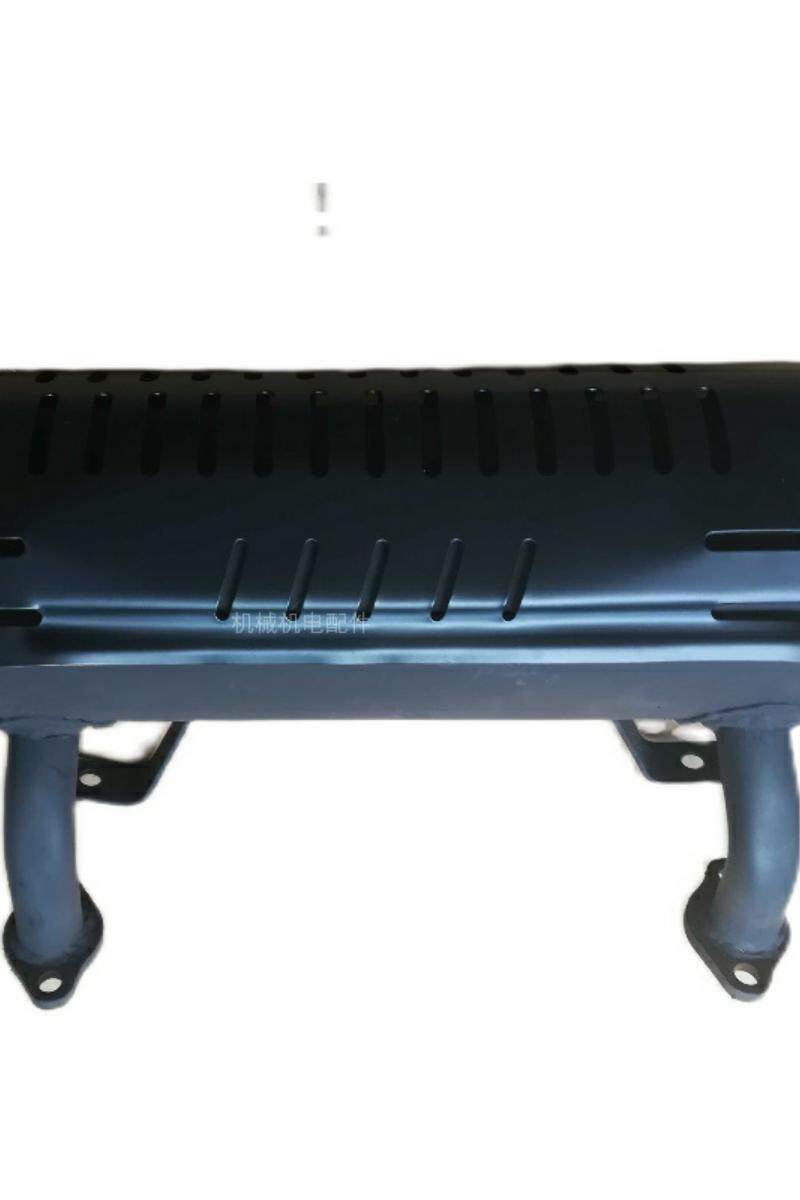 隆鑫汽油发电机组配件10-12KW消音器LC13000 1Q5000排气管 消声器