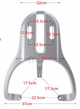 适用爱玛熊宝QB30专用拓展延长后衣架铝合金原Q车无损安装尾箱支