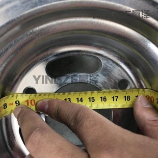 孔距7.8CM 卡丁车6寸铝合金三孔轮毂 改装 四轮小沙滩车6寸n铝轮毂