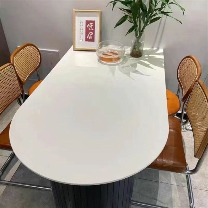 北欧现代简约f轻奢铁艺餐桌小户型家用网红岛台大理石桌子岩板饭,商业/办公家具,食堂餐桌椅,淘宝优惠券,粉丝福利购,淘宝优惠卷