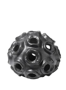 简约现代软装饰品抽n象黑色摆件样板房间室内创意艺术玄关柜摆设