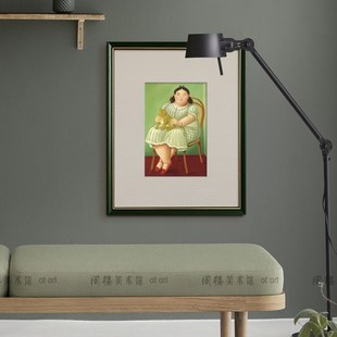 如此可爱的她 波特罗小众装饰画卧室客厅沙O发背景墙玄关书房壁