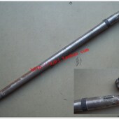 五星三轮摩托车配件mFT110150半悬浮后桥半轴单月牙键丝帽