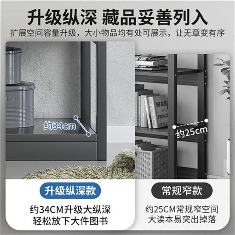 客厅置物架多层收纳架落地货架展示架书架家用靠墙收X纳柜子储物,商业/办公家具,千层架,淘宝优惠券,粉丝福利购,淘宝优惠卷