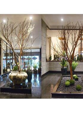 干树枝直销白色树枝摆件造型树杆E仿真树枝干假树枝装饰枯树枝