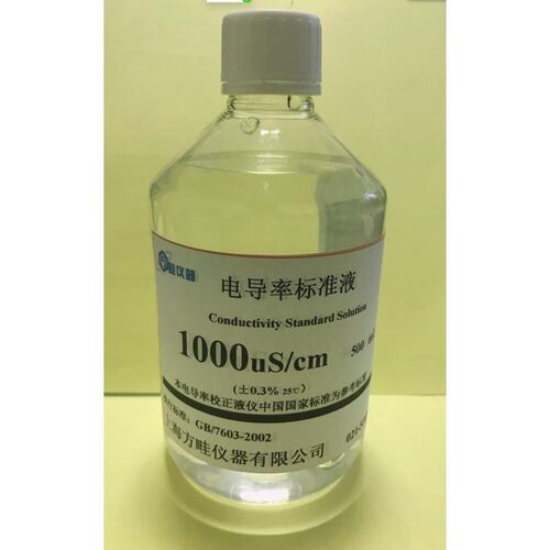 500ml电导标准液电导率仪校正液1000us/cm/ec标准液电阻仪校准液