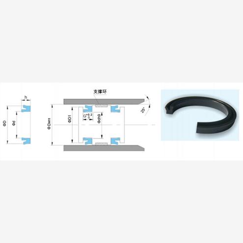 SC气缸活塞Y型密封圈/QGP