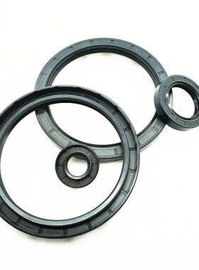 黑色丁晴双唇骨架油封 TC 205 210 220 225 230 235*255*18 16 15
