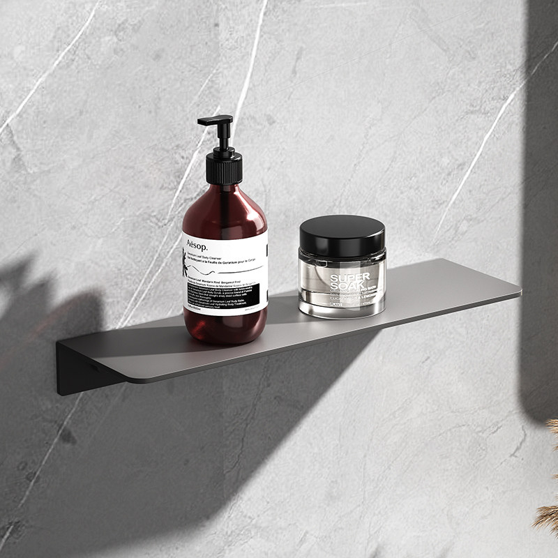 奶油风白色免打孔浴室置物架卫生间镜前一字隔板壁挂收纳化妆台,搬运/仓储/物流设备,机械式停车设备（立体停车库）,淘宝优惠券,粉丝福利购,淘宝优惠卷