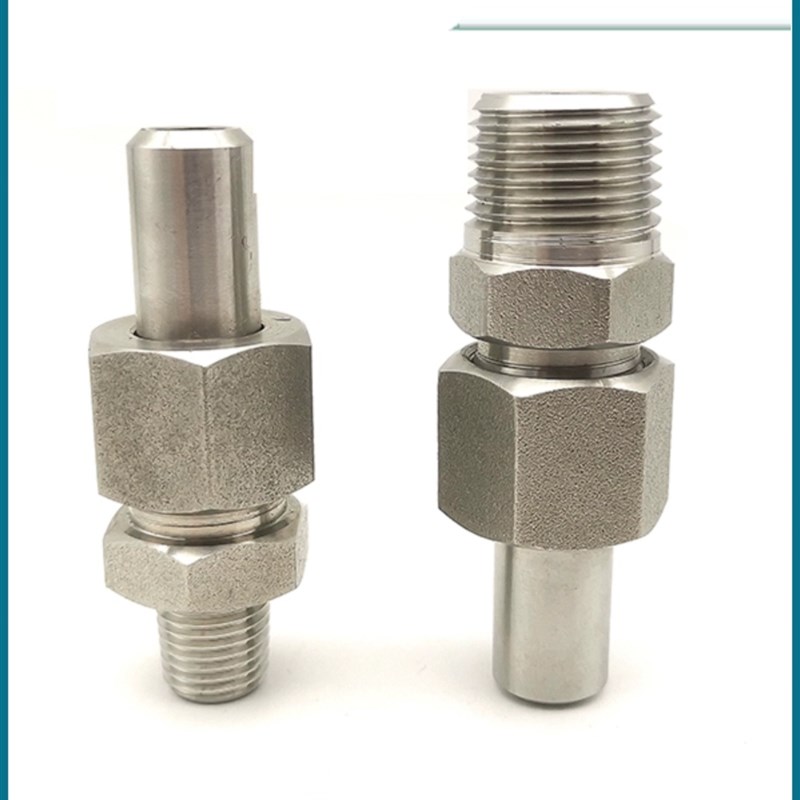 压力表焊接头不锈钢压力开关转接头M20*1.5 1/2 1/4NPT变送器接头