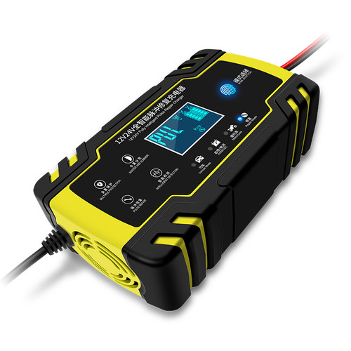 12V24V智能电瓶充电器大功率汽车电瓶机 摩托车电池修复可换新充