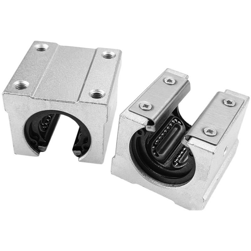 SBR导轨滑块开口型箱式直线滑块轴承SBR16 20 25 30 3S5 40 UU MM