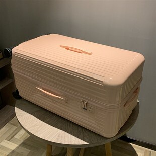34寸行李箱拉杆箱女大容量旅行箱28结实耐用拉链款24大码皮箱子男