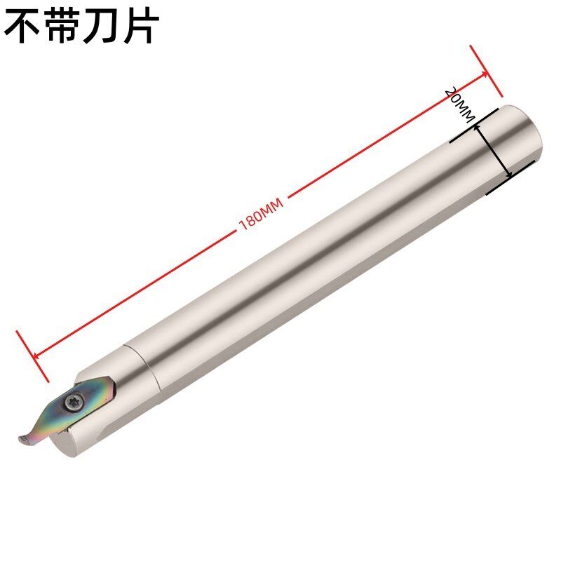 KSPDR小孔径大切深端面槽刀SPDR100/150/200内孔加长端面圆弧槽刀