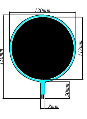 RXD120柔性薄膜压力传感器 压力感应开关 FUSR 柔希科技