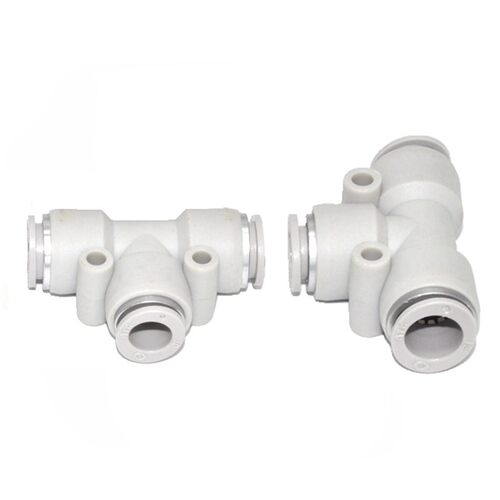 亚德客气动T型三通变径气管快插接头APEW APEG6 8 10 12-4 6 8 10