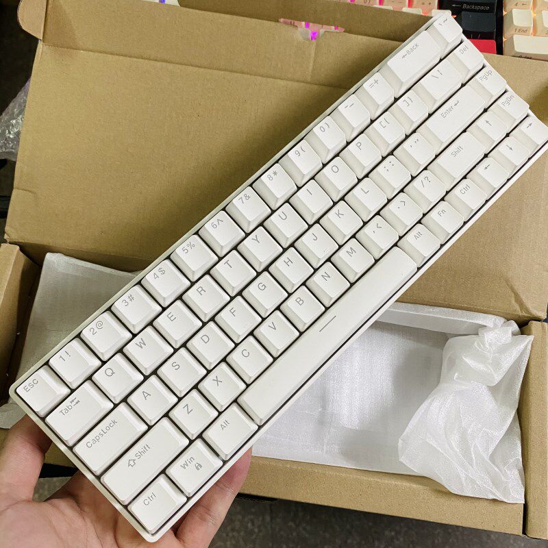 CIY68 CIY84套件abs键帽 机械键盘双色注塑闭口透光 狼派TESTER68