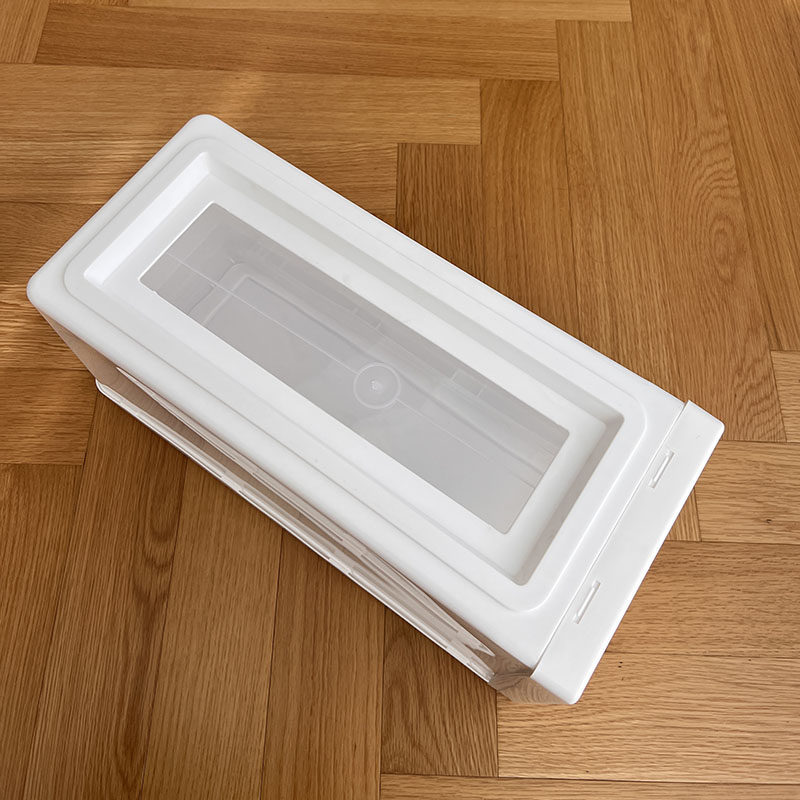 塑料透明抽屉收纳箱窄缝夹缝衣柜抽屉式整理箱宽21cm