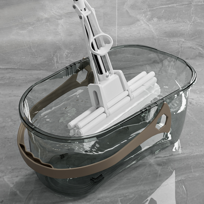 洗拖把桶长d方形加大号平板拖布桶单桶拖地提桶塑料方桶家用墩布