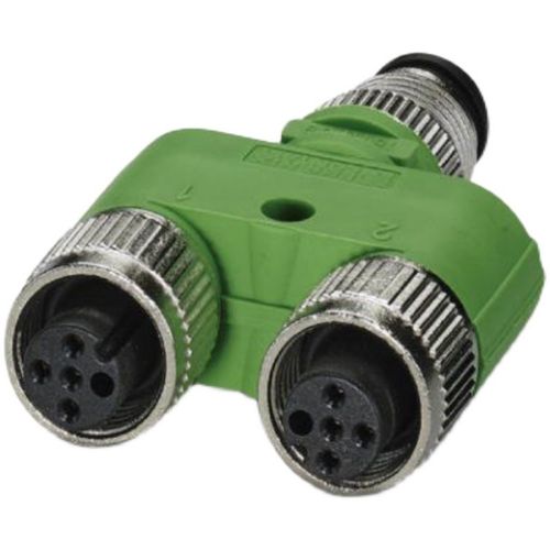 Y型分配器 - SAC-5P-M12Y/2XM12FS VP S21 - 1514029